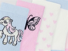 Strømper med mønster fra Name It 13226698 Serenity